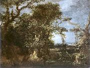 Michael Willmann Landscape with St. John. china oil painting artist
